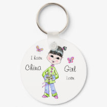 China Girl love Keychain by ChinaGirlLove China Girl love Keychain