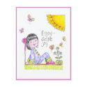 China Girl Postcard