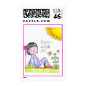 China Girl Stamp