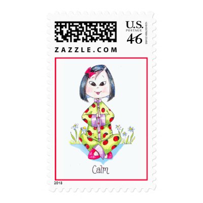 China Girl Stamp by ChinaGirlLove