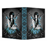 "China" Gothic Retro Flower Fairy Art Binder