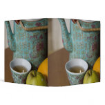 China, Hong Kong. Traditional Chinese teapot & binders