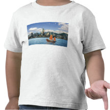 China; Hong Kong; Victoria Harbour; Harbor; A Tshirts