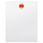 China Letterhead Template