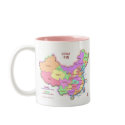 China Map Mug by redthreadmaps China Map Mug