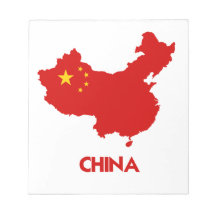 CHINA MAP NOTEPADS