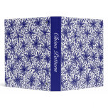 China Pattern (1in) 3 Ring Binder