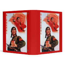 China Propaganda 3 Ring Binder