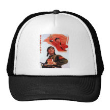 China Propaganda Mesh Hat