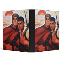 China Red Army Binder