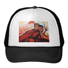 China Red Army Trucker Hat