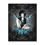 China Retro Lilly Fantasy Postcard