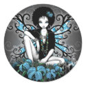 "China" Stickers Retro Lilly Faery