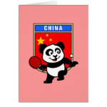 This is a cute shirt for table tennis players and fans. Panda loves to play table tennis in front of this flag of China! This table tennis panda shirt is a great gift for table tennis players and fans!