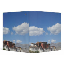 China, Tibet, Lhasa, Potala Palace 3 Ring Binder