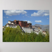 China, Tibet, Lhasa, Potala Palace Posters