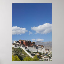 China, Tibet, Lhasa, Potala Palace Print