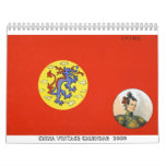 China Vintage Calendar  2009
