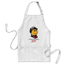 china walmart smiley face mao always low prices aprons