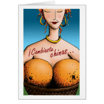 Chinas por botellas... cards by prcoast2coast Chinas por botellas... cards