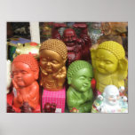 Chinatown Buddhas Print