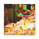 Chinatown Fish Market 1 Square Magnet