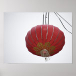 Chinatown Lamp Close Up Poster