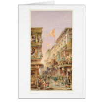 Chinatown San Francisco (0108A) Greeting Cards