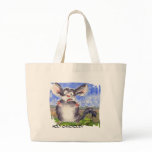 Chinchilla Cartoon Funny Tote Bag
