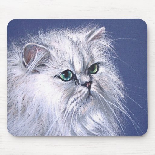 Chinchilla Cat Mouse Pad