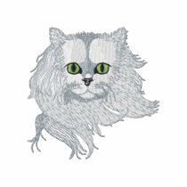 Chinchilla Persian embroidered shirts by ZazzleEmbroidery Chinchilla Persian embroidered shirts