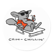 Chinchilla Sticker