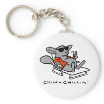 chinchillin key chain