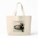 Chincoteague Island Redhead Duck Logo bags
