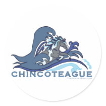 Chincoteague stickers by PaintingPony Chincoteague stickers