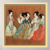 Chinese Ancient Painting,  ladies Poster