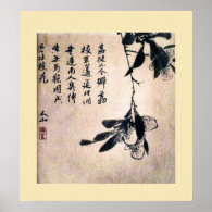 Chinese Ancient Painting, lychee Print