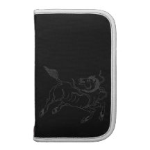 Chinese ancient sea horse white planner