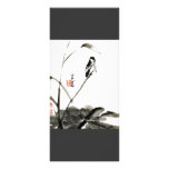 Chinese ancient watercolor painting big bookmark rack cards