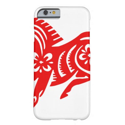 Chinese Asian Oriental Horse Barely There iPhone 6 Case
