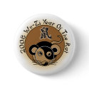 Chinese Astrology 2008 Year Of The Rat Buttons by tshirt_shack Chinese Astrology 2008 Year Of The Rat Buttons