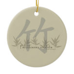 Chinese Bamboo Symbol 1 Ornaments