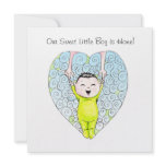Chinese Boy adoption announcement