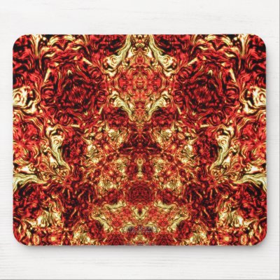 Chinese Brocade Mouse Pads by 3dartwork