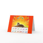 Chinese calendar 2010 card