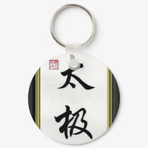 CHINESE CALIGRAPHY "TAI CHI" keychains