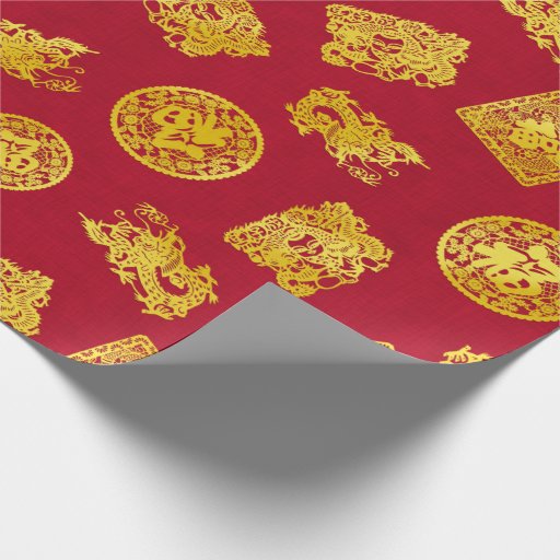 Chinese Celebration Wrapping Paper Zazzle