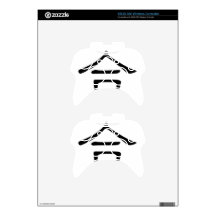Chinese Character : he2, Meaning: merge, gather Xbox 360 Controller Decal