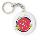 Chinese Character Symbol Peace Gift Keychains