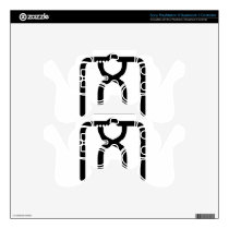 Chinese Character : wen, Meaning: literature, PS3 Controller Decal